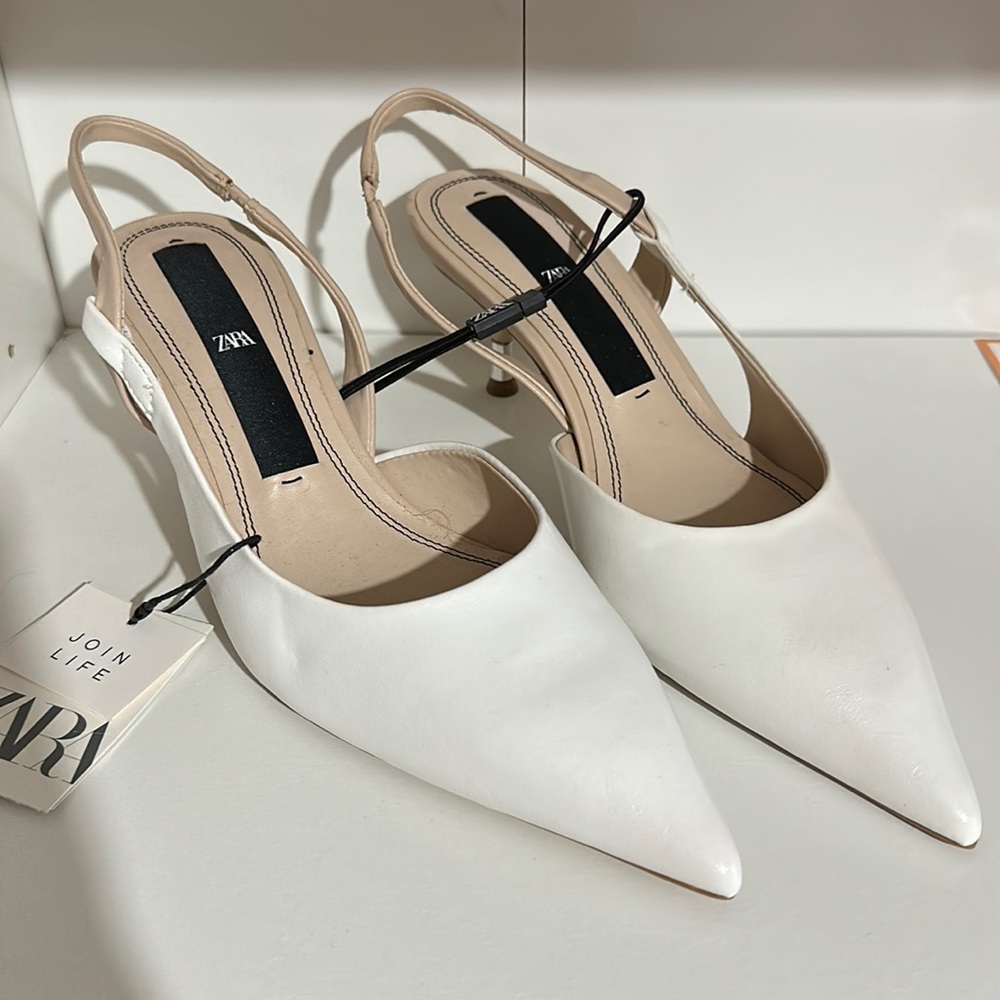 Zara Slingback Heels